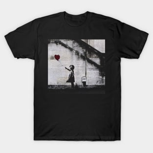 Banksy Girl and Balloon T-Shirt